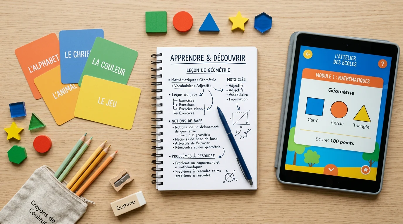 Outils et supports pédagogiques adaptés pour organiser une séance de soutien scolaire