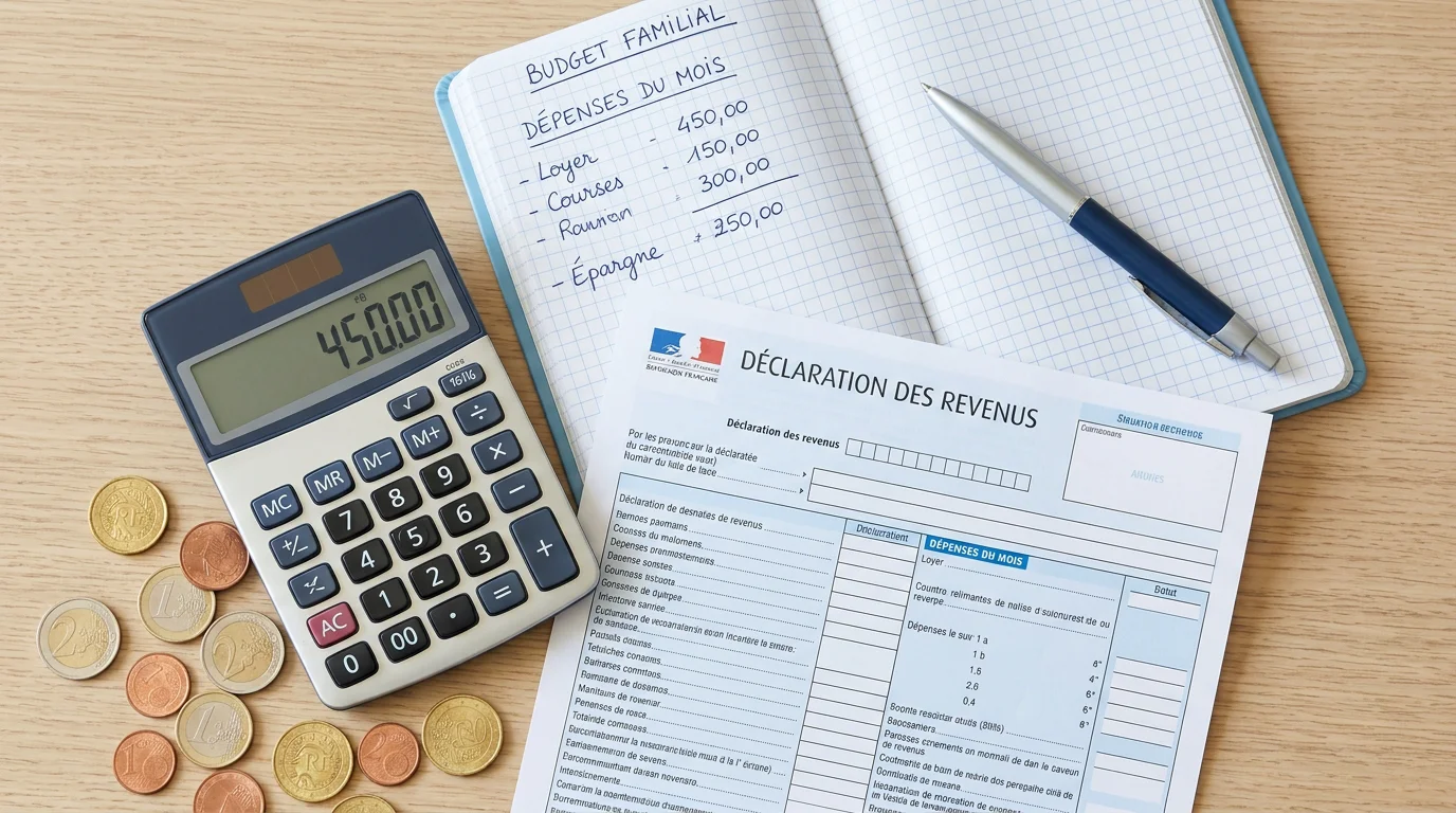 Composition illustrant le calcul du crédit d'impôt pour le soutien scolaire à domicile